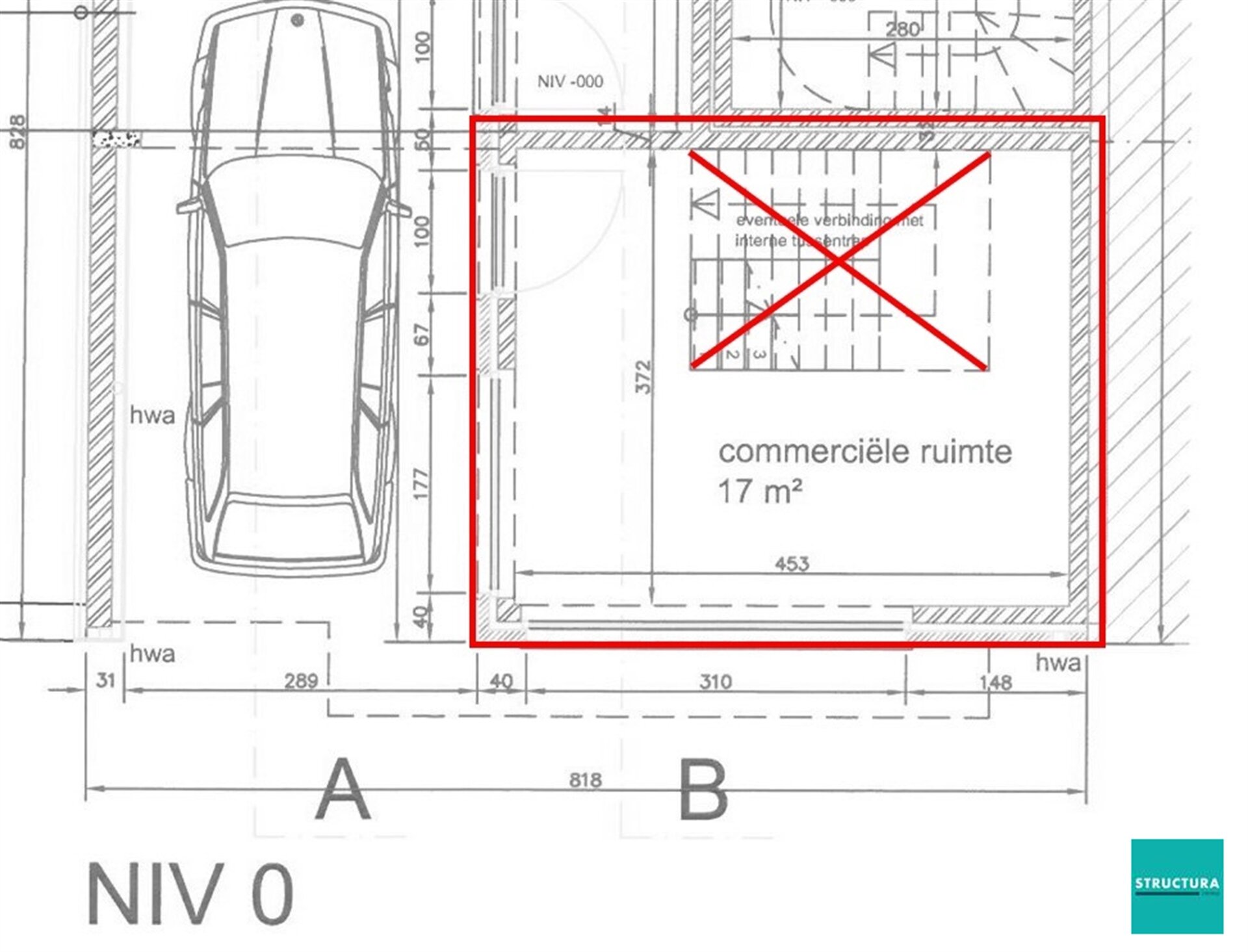 Commerce-Bureaux-Rapport à louer à OPWIJK
