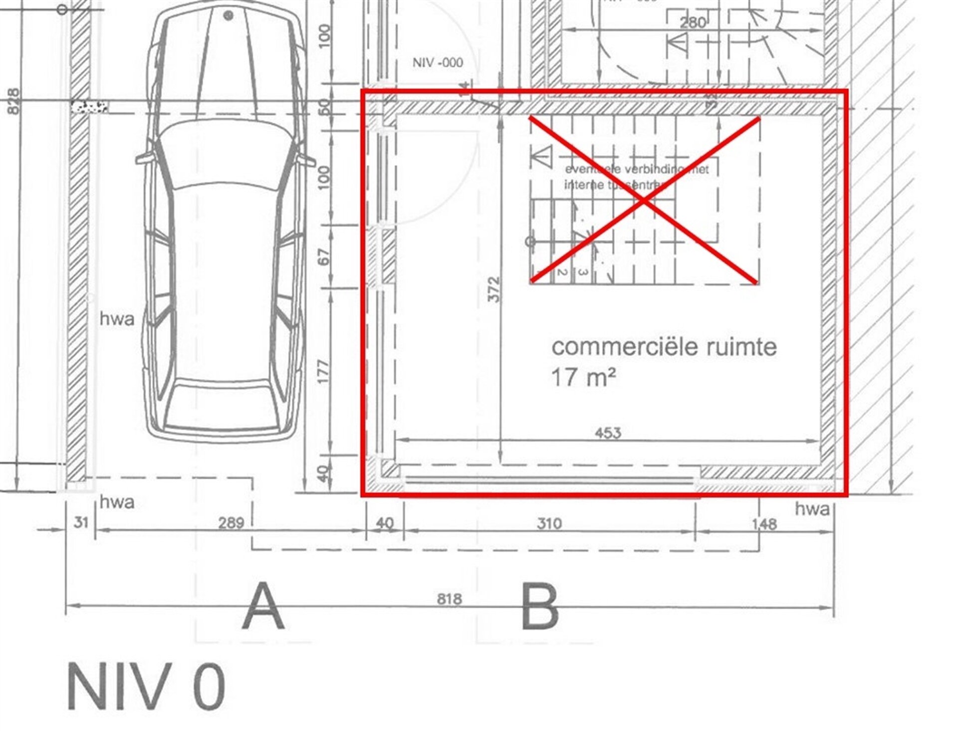 Commerce-Bureaux-Rapport à louer à OPWIJK