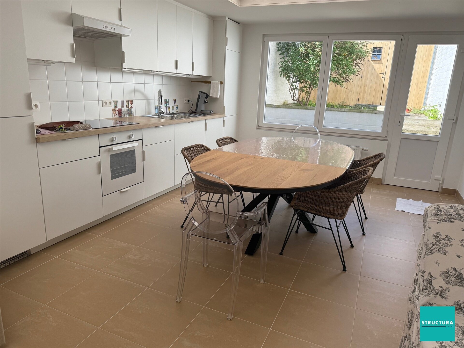 Gelijkvloers appartement te huur in AALST