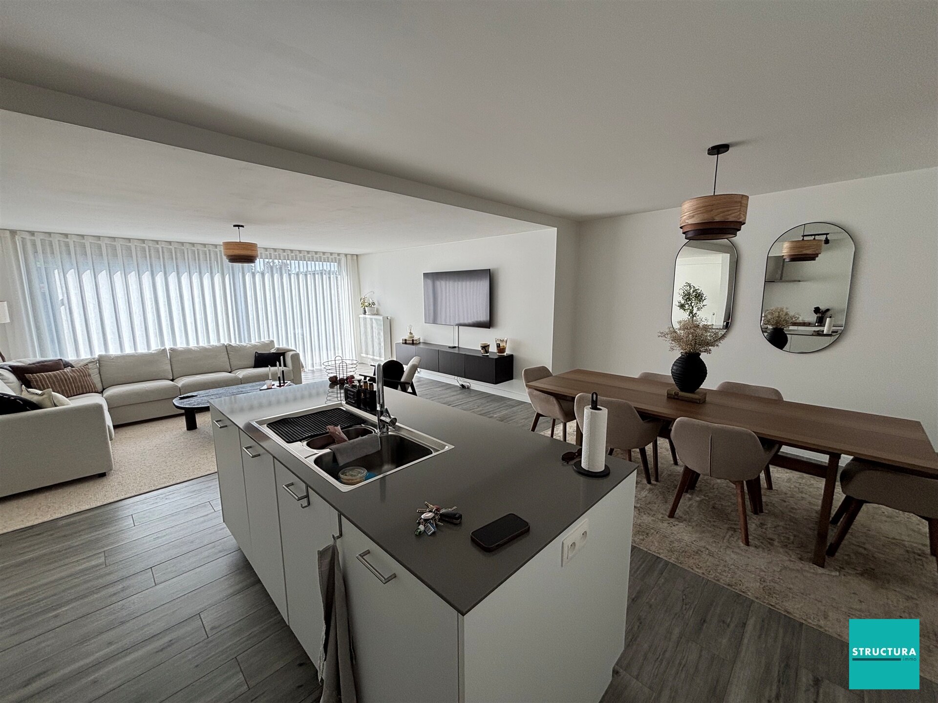 Gelijkvloers appartement te huur in MERCHTEM
