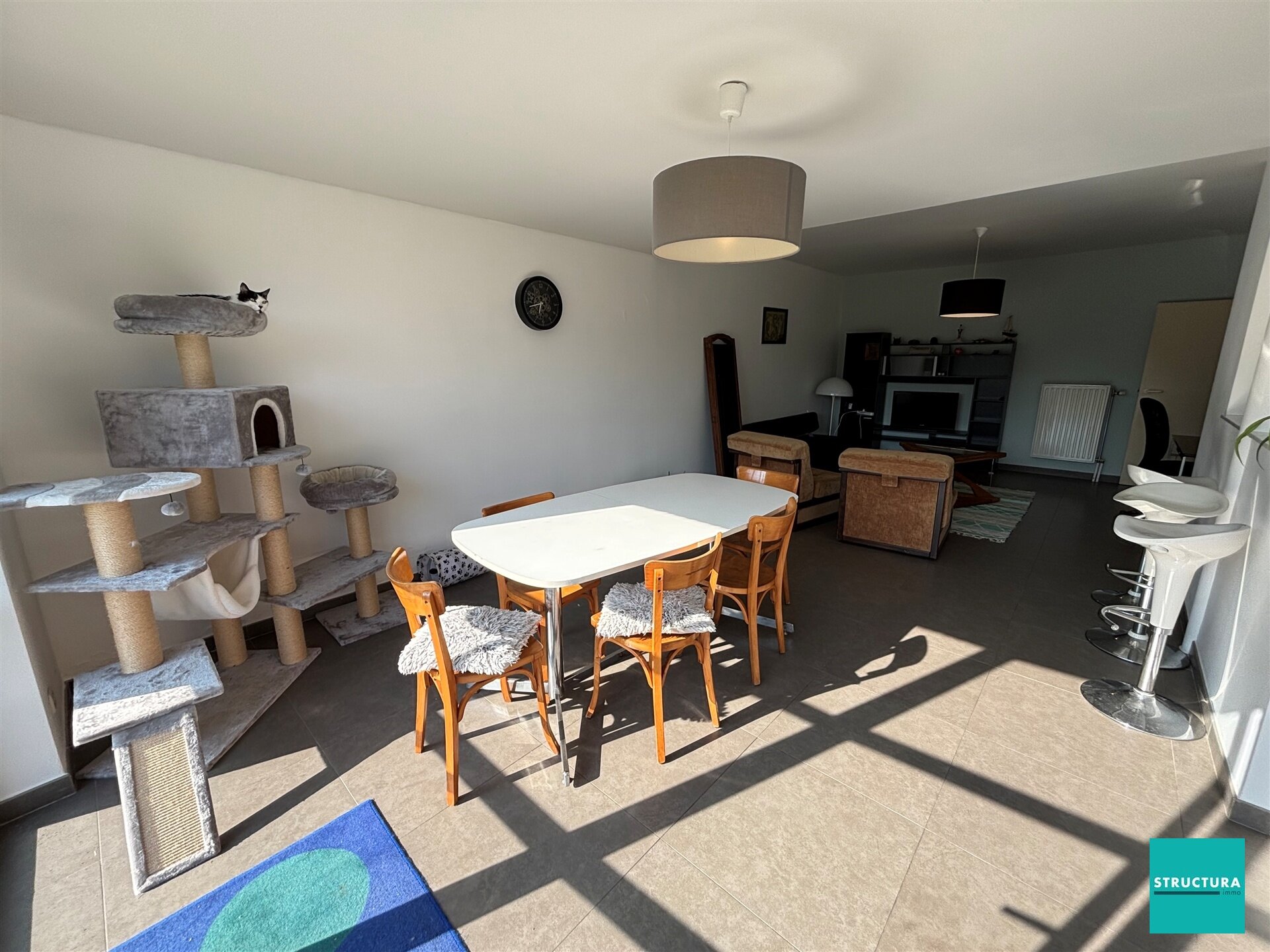 Gelijkvloers appartement te huur in STEENHUFFEL