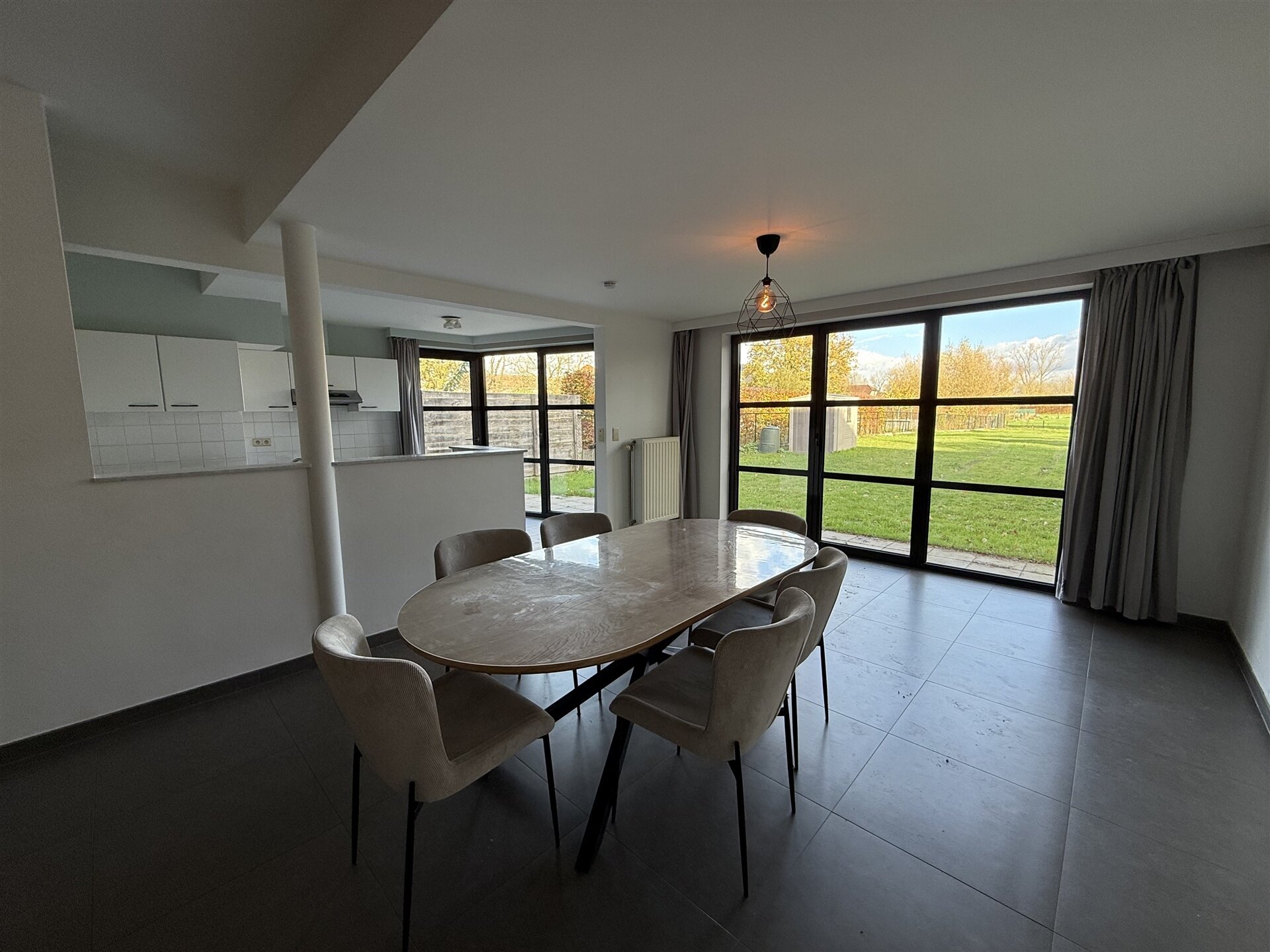 Gelijkvloers appartement te huur in STEENHUFFEL