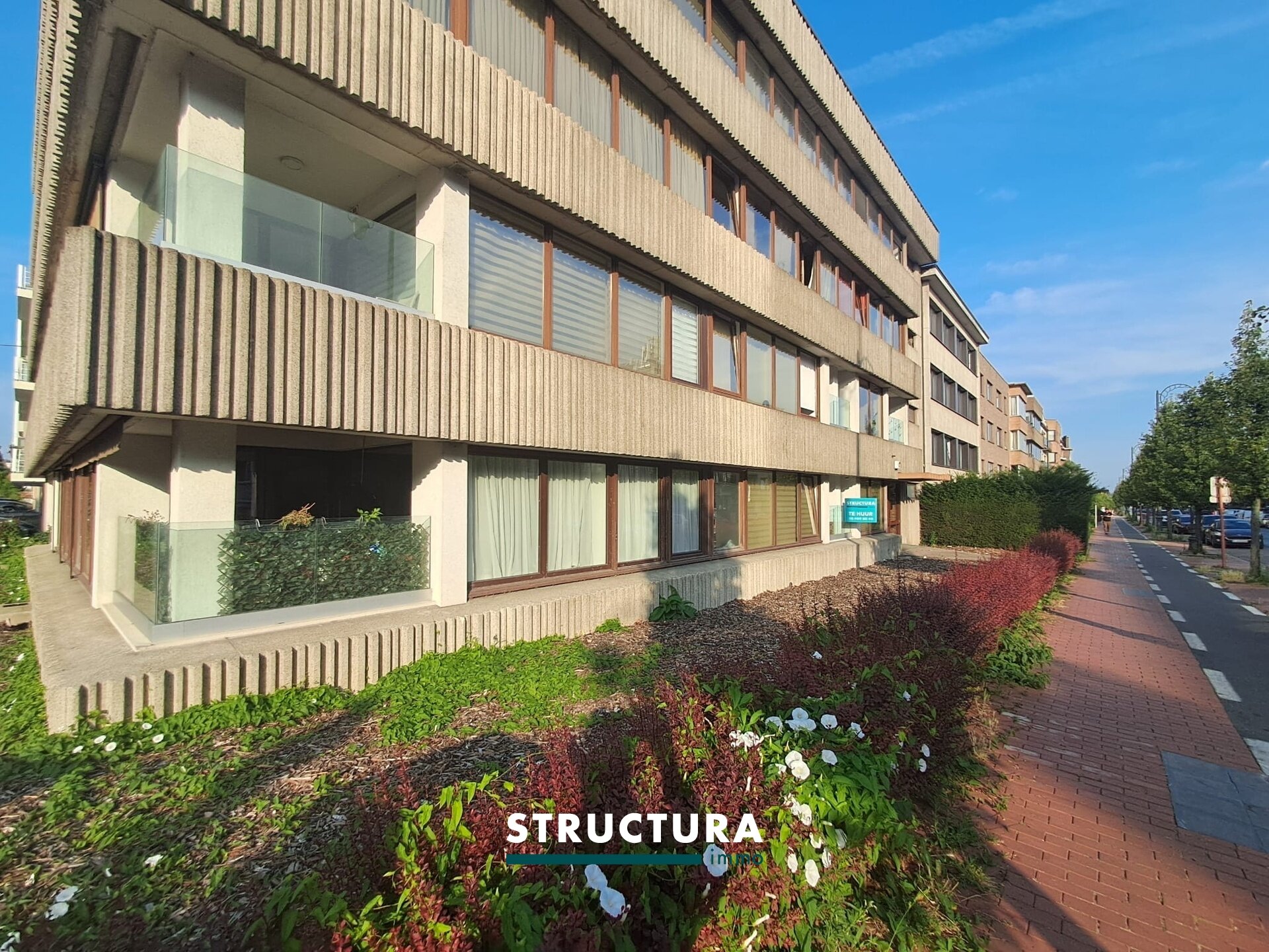 Gelijkvloers appartement te huur in WEMMEL