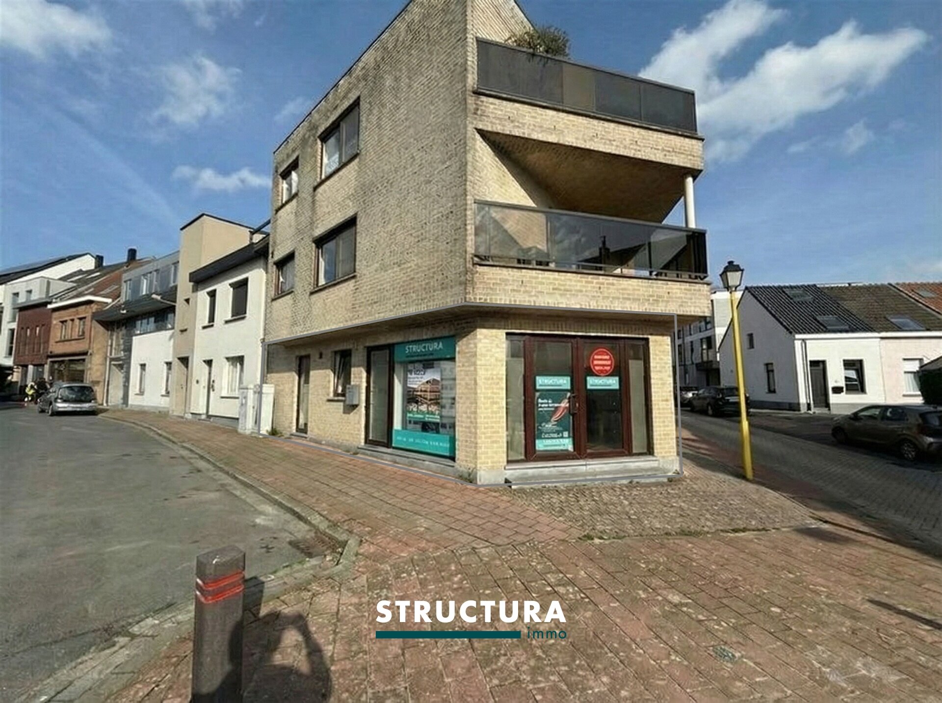 Handel-kantoor-opbrengst te huur in MEISE