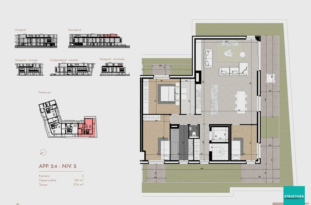 Appartement te koop in MERCHTEM