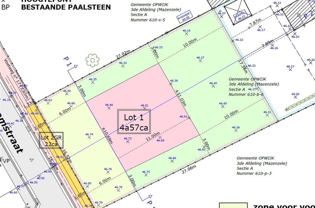 Bouwgrond te koop in MAZENZELE