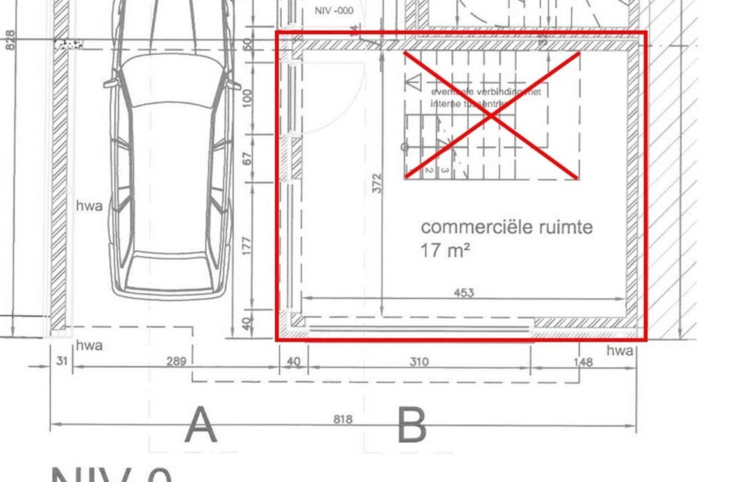 Commerce-Bureaux-Rapport à louer à OPWIJK