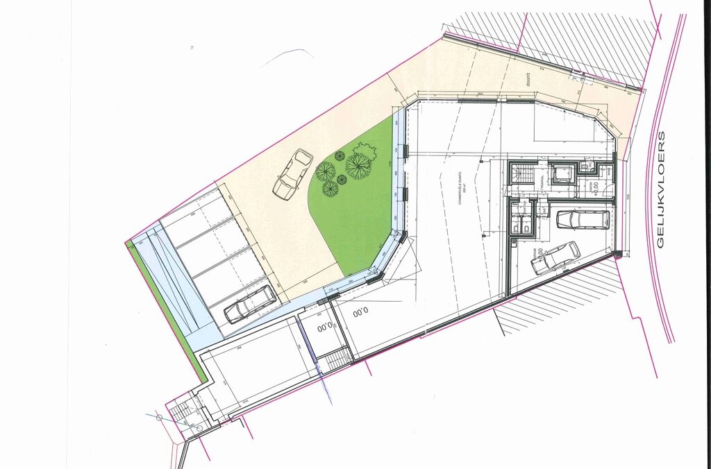 Commerce-Bureaux-Rapport à louer à OPWIJK