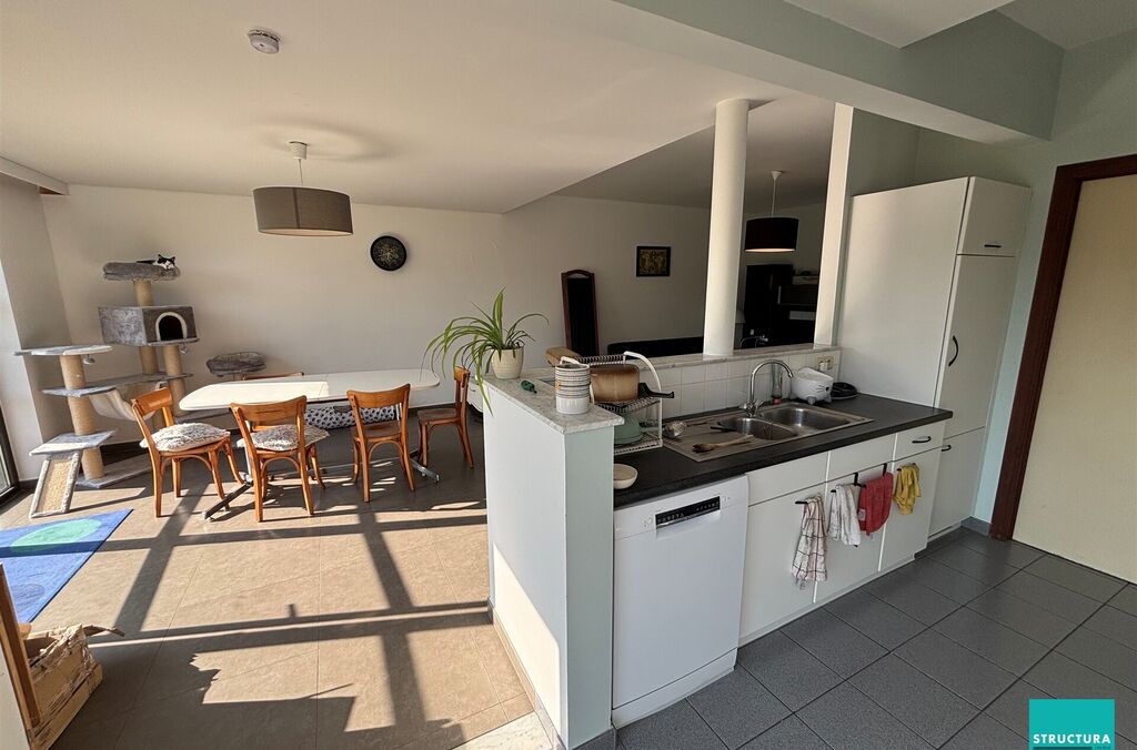 Gelijkvloers appartement te huur in STEENHUFFEL