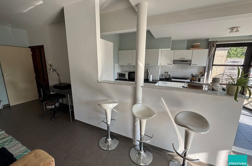 Gelijkvloers appartement te huur in STEENHUFFEL