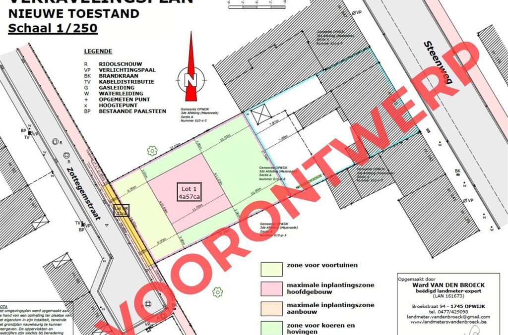 Lotissement à vendre à OPWIJK