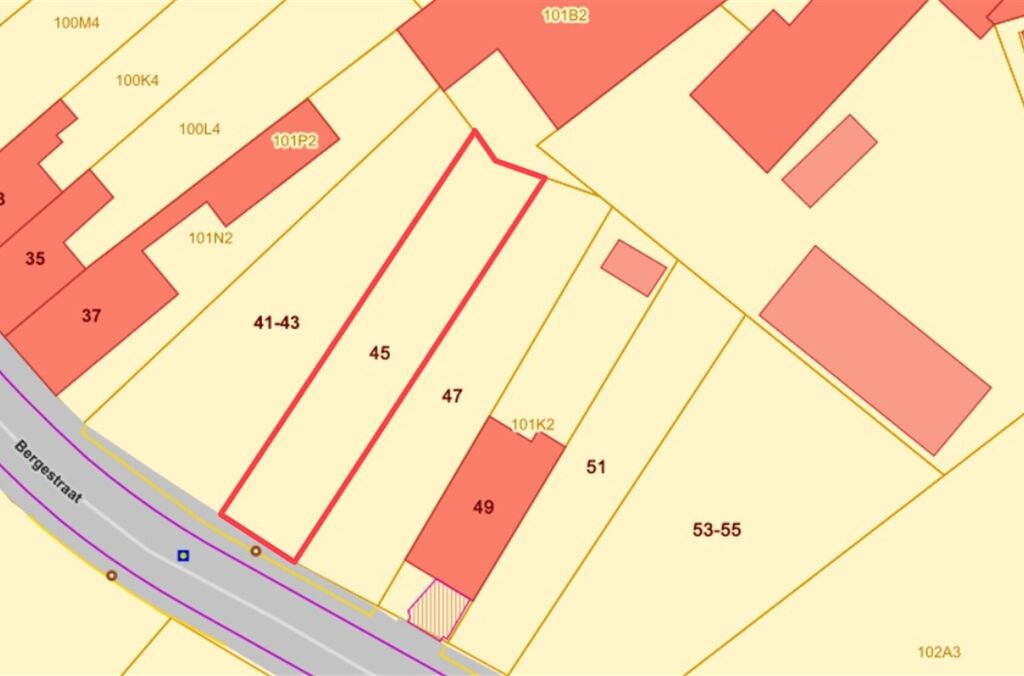 Terrain à bâtir à vendre à ASSE